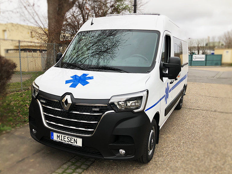Nouvelle ambulance Renault Master | C. Miesen