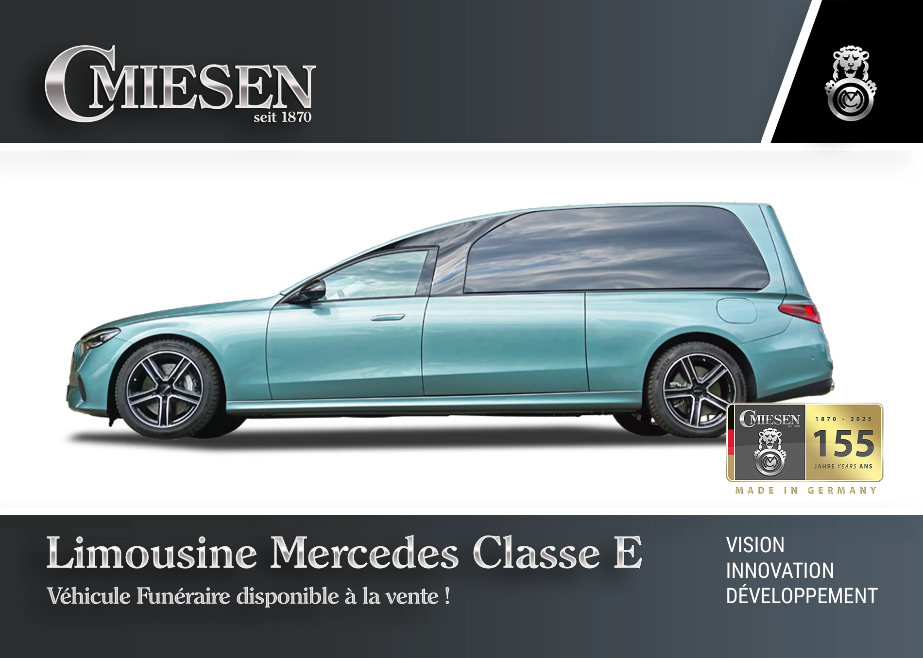 Limousine Funéraire Mercedes classe E