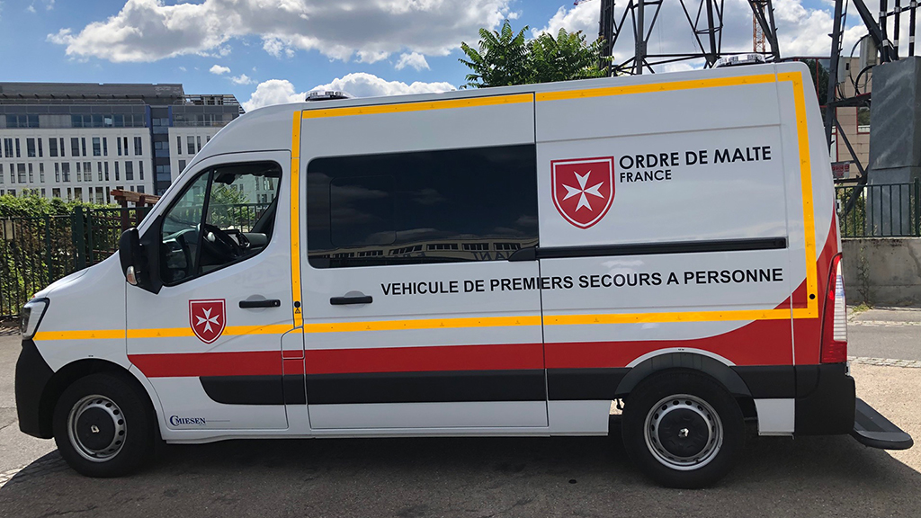 Ambulances pour l'Ordre de Malte